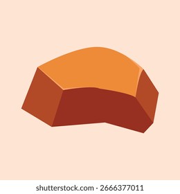 A flat-style cartoon rock and stone set featuring boulders, formations, and textures. Perfect for geology, desert or mountain landscapes, infographics, and creative nature designs.