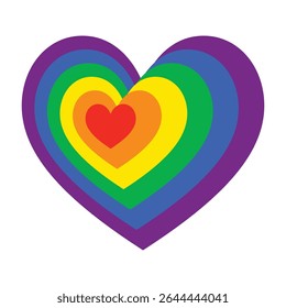 Ilustração de estilo plano representando orgulho gay e espírito comunitário. Ideal para branding moderno ou narrativa visual.