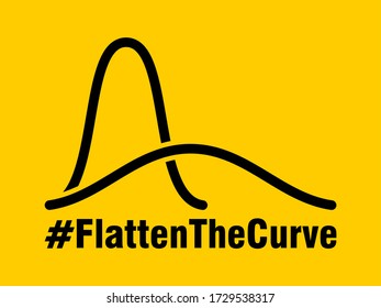 Flatten Sie das Hashtag-Symbol um die Kurve mit einem Seitenverhältnis von 4:3. Vector Image.