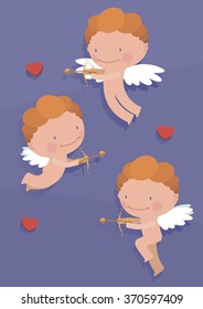 flatten Icons with cupids