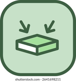 Flatten Line vector Icon Design