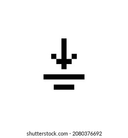 flatten pixel perfect icon design. Flat style design isolated on white background. Vector illustration