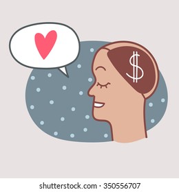 Flattering for money