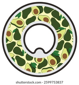 Sabor garrafa de ar vagens vetor desenho animado ilustração isolado em um fundo branco.