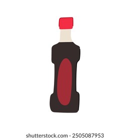 flavor soy sauce cartoon. dipping sushi, teriyaki tamari, shoyu miso flavor soy sauce sign. isolated symbol vector illustration