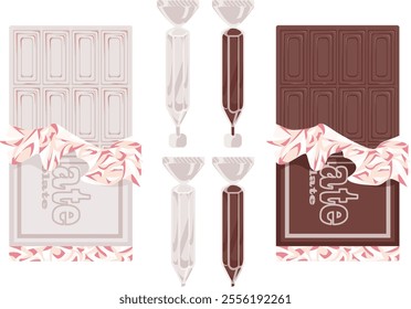 Flavored Chocolate Bars and Pens