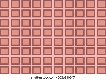 Flavored Cream chocolate on Wafer Background Vector Illustration