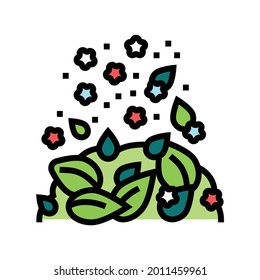 flavoring tea color icon vector. flavoring tea sign. isolated symbol illustration