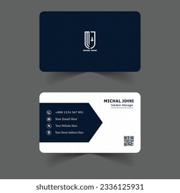 A flawless business card design.