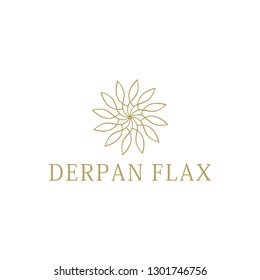 Flax logo design