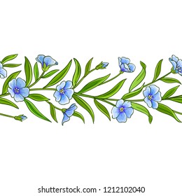 flax vector pattern