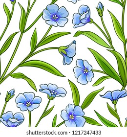 flax vector pattern