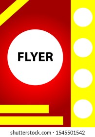 Flayer design. Poster design. Banner design. Flayer vector09 flayer food