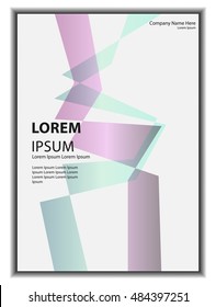 Flayer, Poster & magazine vector design Layout template