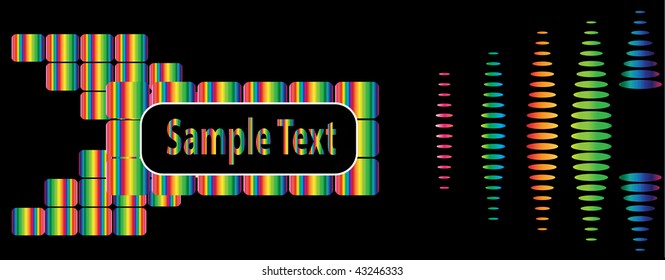 flayers for nightclubs and other entertainment with a place for your text box is very bright and beautiful acid