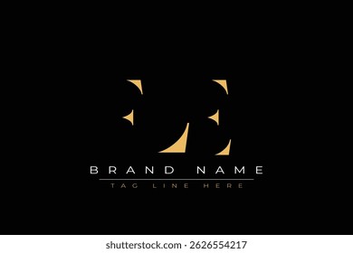 FLE abstract letter logo design. This logo is designed by three abstract letters.