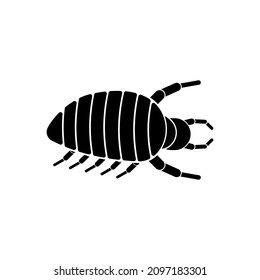 flea icon, flea vector sign symbol