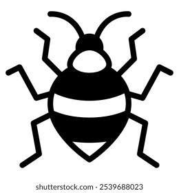 Flea icon for web, app, infographic, etc