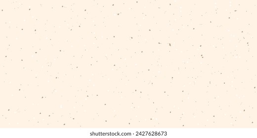 Fleck eggshell texture background or craft grainy paper backdrop, vector cardboard. Craft paper grainy pattern texture or beige canvas background with old grunge eggshell flecks for rustic paper tile