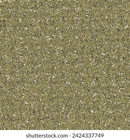 Flecked khaki carpet for covering the floor. Rough fabric from a synthetic melange, jute or wool. Mottled felt texture. Abstract vector seamless.