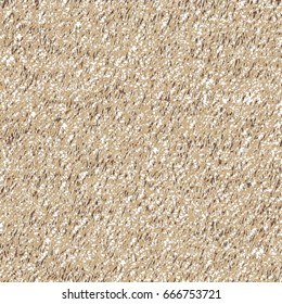 Flecked rough texture. Beige textured background. Abstract vector.