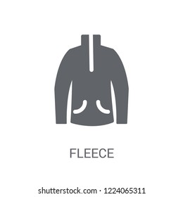 Fleece icon. Trendy Fleece logo concept on white background from Clothes collection. Suitable for use on web apps, mobile apps and print media.