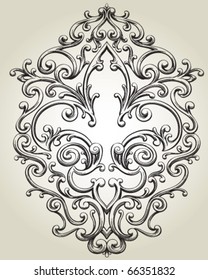 Fleur De Lis Frame