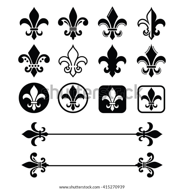フルール ド リス フランスのシンボルデザイン スカウティング組織 フランスの紋章 のベクター画像素材 ロイヤリティフリー