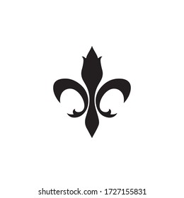 Fleur de Lis Heraldic Icon In Trendy  Design Vector Eps 10