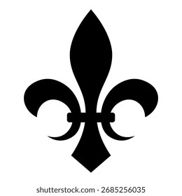  fleur de lis Symbol. Fleurdelis-Vektorsymbol