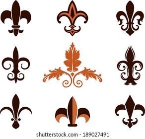 Fleur de lis icons