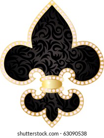 Fleur de lis illustration