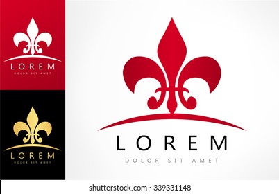 Fleur De Lis Design Images, Stock Photos & Vectors | Shutterstock