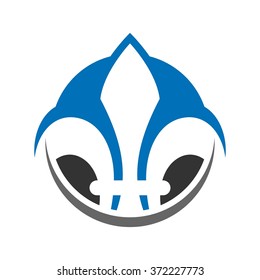 Fleur De Lis Logo Vector.