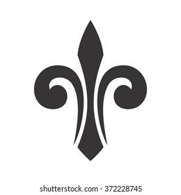 Fleur De Lis Logo Vector.