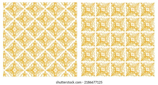 fleur  de lis pattern, Damascus. Mosaic geometric background. Abstract Vector illustration. Template for your design of tile, wallpaper, stained glass window, fabric, textile, fashion, carpet.