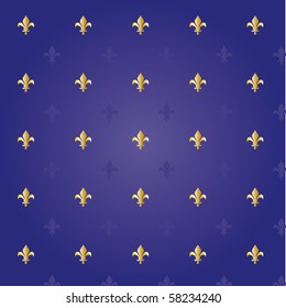 Fleur de lis royal background