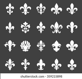 Fleur de lis set