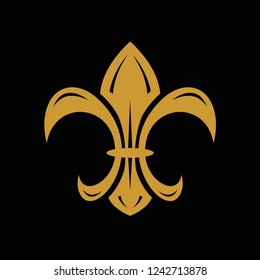 Fleur De Lis Symbol Vector