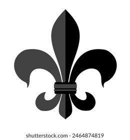 fleur de lis - vector icon