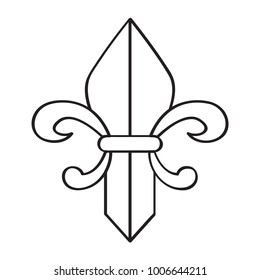 Fleur de lys icon