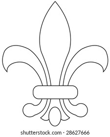 Fleur De Lys Vector