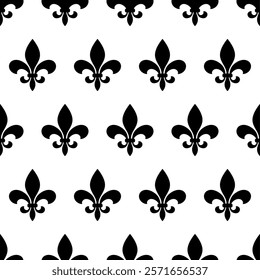 Fleur-de-Lis golden pattern conveys sophistication, and elegance. The lily emblem represents French royalty, with its purity, nobility and loyalty.