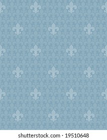 fleur-de-lis seamless pattern