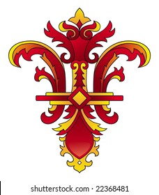 Fleur-de-lis vector