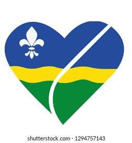 flevoland heart vector