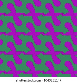Flex arm bodybuilder with big muscles seamless pattern.