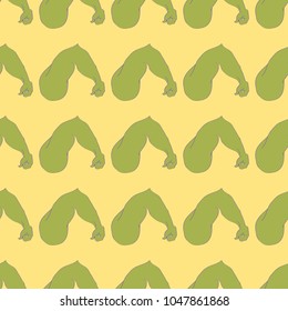 Flex arm bodybuilder with big muscles seamless pattern.