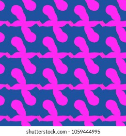 Flex arm bodybuilder with big muscles seamless pattern.