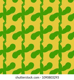 Flex arm bodybuilder with big muscles seamless pattern.